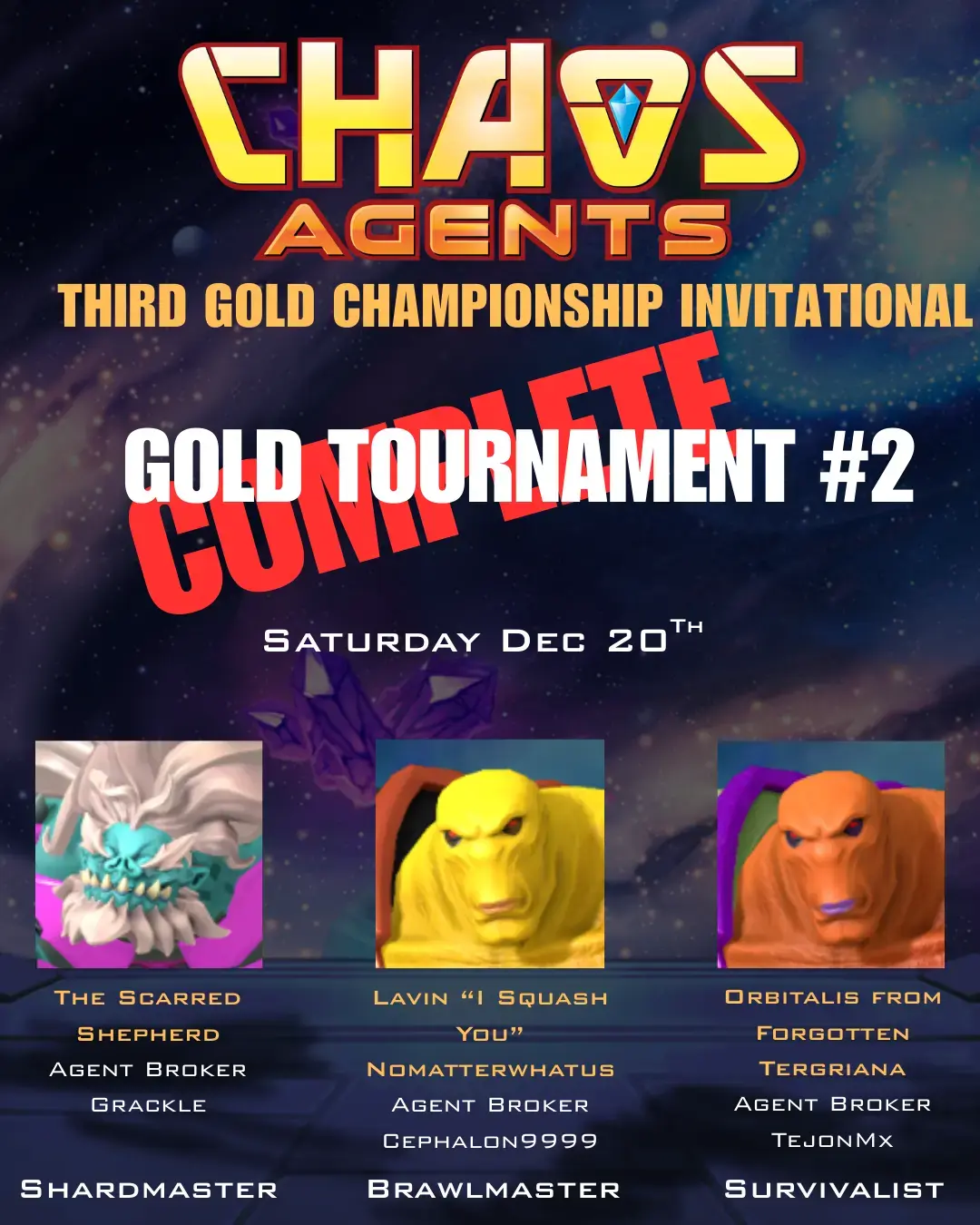 <p>Gold Trial 2 of 3rd champ</p>