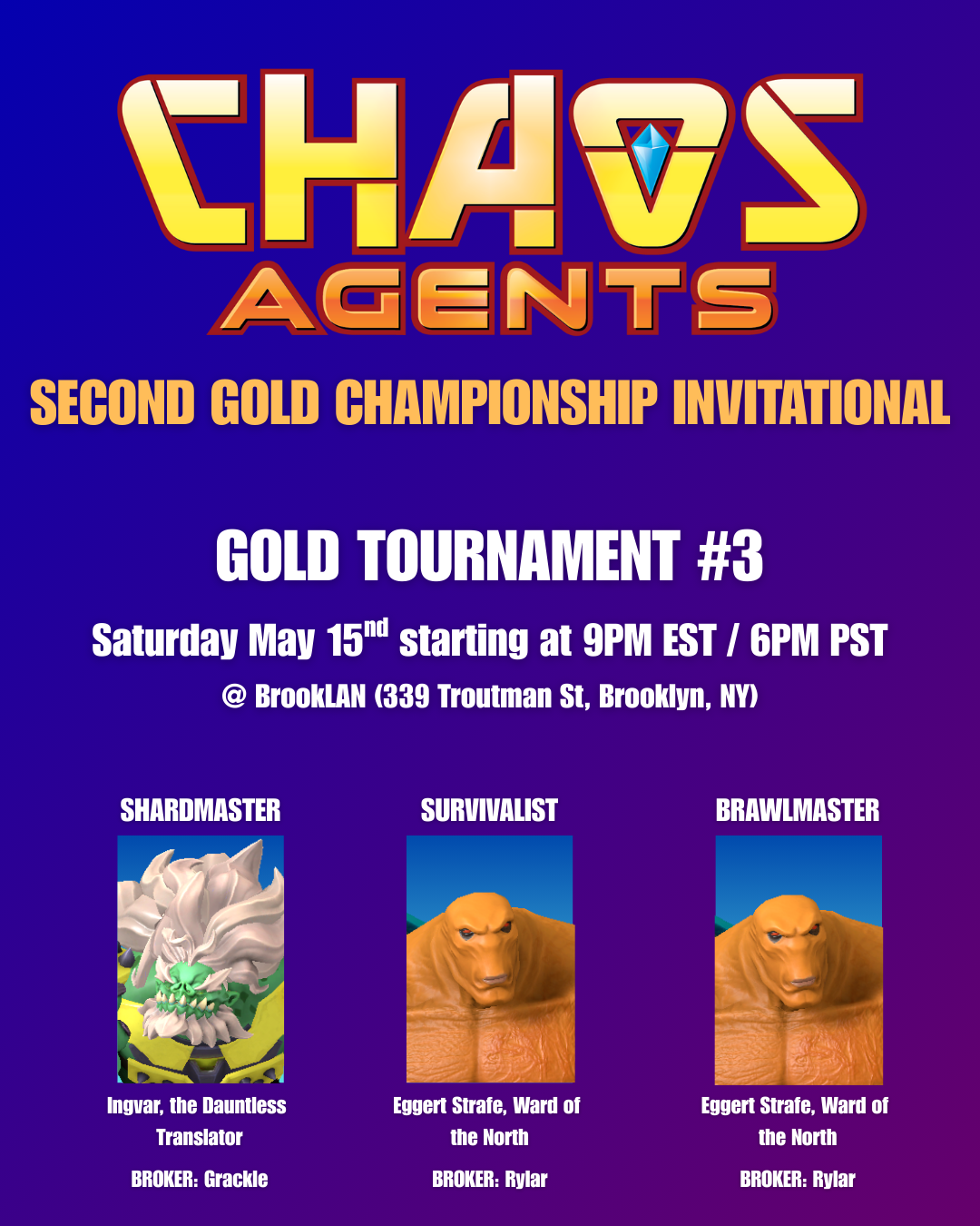 <p>Gold Tournament 3</p>